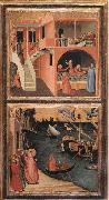Ambrogio Lorenzetti Scenes of the Life of St Nicholas oil painting artist